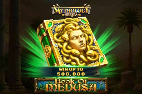 Book of Medusa promotional game artwork by Spinomenal