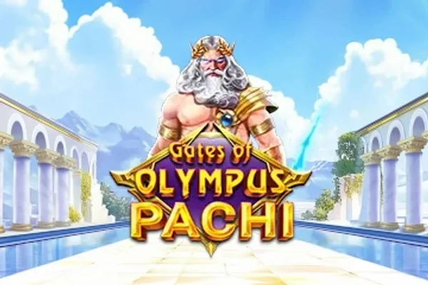 Gates of Olympus Pachi promotional game artwork by Pragmatic Play